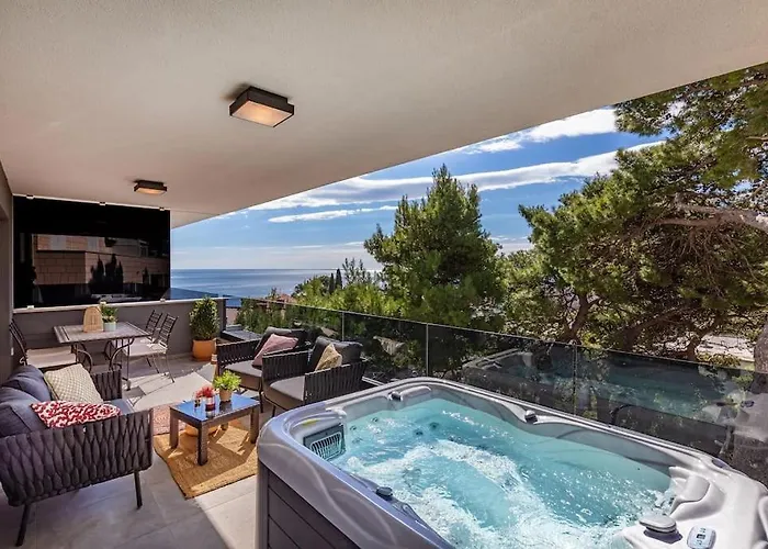 Deluxe Jacuzzi & Sea View * Dubrownik