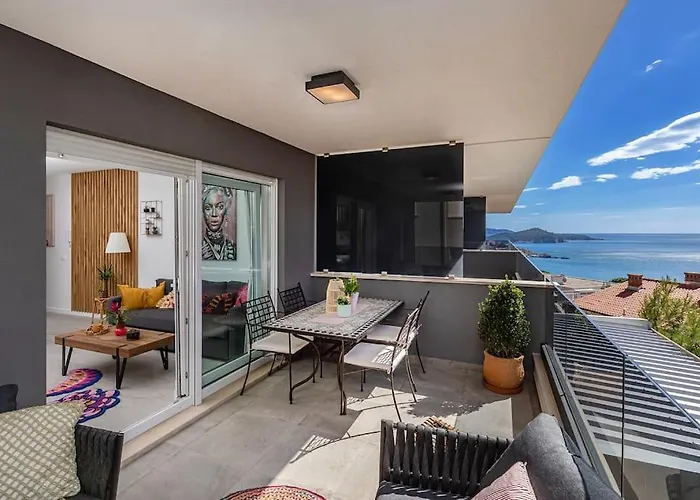 Deluxe Jacuzzi & Sea View * 杜布罗夫尼克