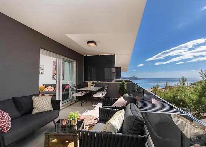 Apartament Deluxe Jacuzzi & Sea View Dubrownik